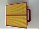 invID: 297353288 G-No: 2745c02  Name: Storage Bin with Handle and Six Compartments with Yellow Baseplate Covers