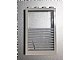 invID: 297660144 P-No: 4347pb04  Name: Window 1 x 4 x 5 with Fixed Glass and 9 White Stripes Pattern (Sticker) - Sets 6369 / 6386