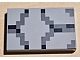 invID: 298023261 P-No: 26603pb088  Name: Tile 2 x 3 with Pixelated Black and Dark Bluish Gray Pattern