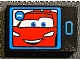 invID: 298124256 P-No: 26603pb004  Name: Tile 2 x 3 with Lightning McQueen Video Phone Call Pattern