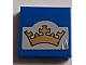 invID: 298481979 P-No: 3068pb0789  Name: Tile 2 x 2 with Gold Crown on Light Bluish Gray Background Pattern (Sticker) - Set 70404
