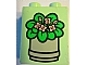 invID: 341753877 P-No: 4066pb068  Name: Duplo, Brick 1 x 2 x 2 with Potted Plant with Green Leaves, Pink Flowers, and Light Gray Pot Pattern