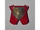 invID: 299656606 P-No: 2587pb06  Name: Minifigure Armor Breastplate with Leg Protection with Santis Gold Bear Pattern