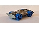 invID: 301036684 P-No: 30558c02  Name: Vehicle, Base 4 x 6 Racer Base with Blue Wheels and Light Gray Bumper
