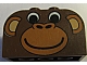 invID: 301054814 P-No: 4744px1  Name: Slope, Curved 4 x 2 x 2 Double with 4 Studs with Monkey Face Pattern