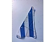 invID: 301356388 P-No: sailbb20  Name: Cloth Sail Triangular 15 x 22 with Blue Thick Stripes Pattern