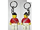 invID: 302030972 G-No: 3977b  Name: Legoland Ambassador Key Chain - Stripes on Back
