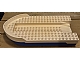 invID: 302039857 P-No: bb1245c01  Name: Duplo Boat Hull Unitary 12 x 23 Floating with White Top (bb1245 / 4670)