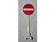 invID: 302591074 P-No: 7284  Name: Road Sign Round with No Entry / Thoroughfare Pattern