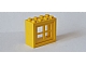 invID: 303678370 P-No: 4132c02  Name: Window 2 x 4 x 3 - Solid Studs with Yellow Pane (4132 / 4133)