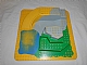 invID: 305412974 P-No: 2295  Name: Duplo, Baseplate Raised 24 x 24 Four Level with Lake (Zoo Sets)
