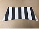 invID: 306509678 P-No: sailbb07  Name: Cloth Sail 30 x 15 Bottom with Black Thick Stripes Pattern