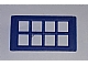 invID: 307983118 P-No: bwindow03  Name: Window 8 Pane for Slotted Bricks