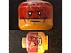 invID: 311767534 P-No: 3626cpb0967  Name: Minifigure, Head Dual Sided Dark Red Face Paint Determined / Scared Pattern (Red Knee) - Hollow Stud
