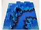 invID: 315127214 P-No: 6024px1  Name: Baseplate, Raised 32 x 32 Canyon with Blue Underwater Pattern