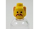 invID: 315216904 P-No: 3626bpb0096  Name: Minifigure, Head Moustache, Stubble and Sideburns Brown Pattern - Blocked Open Stud