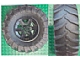 invID: 316354610 P-No: 15038c05  Name: Wheel 56mm D. x 34mm Technic Racing Medium, 6 Pin Holes with Black Tire 107 x 44R (15038 / 23798)
