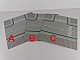 invID: 316634791 P-No: 2360p01  Name: Baseplate, Road 32 x 32 7-Stud T Intersection with Crosswalks Pattern