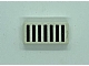 invID: 317430772 P-No: 3069p05  Name: Tile 1 x 2 with Black Grille Pattern