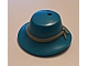 invID: 318152873 P-No: 13788  Name: Minifigure, Headgear Hat, Wide Brim Down with Knotted Band