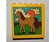invID: 318569823 P-No: 3754pb21  Name: Brick 1 x 6 x 5 with Horse, Sun and Clouds Pattern (Sticker) - Set 232