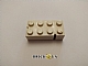 invID: 318733238 P-No: bslot04bR  Name: Brick 2 x 4 without Bottom Tubes, Slotted (with 2 slots, opposite corner right)