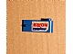 invID: 320283201 P-No: 3821pb009  Name: Door 1 x 3 x 1 Right with Exxon logo Pattern (Sticker) - Set 6679-2