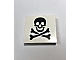 invID: 320624975 P-No: 4215ap30  Name: Panel 1 x 4 x 3 - Solid Studs with Skull and Crossbones (Jolly Roger) Pattern