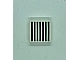invID: 321097616 P-No: 3068p07  Name: Tile 2 x 2 with Black Grille with 7 Lines Pattern
