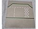 invID: 322224664 P-No: 425p01  Name: Baseplate, Road 32 x 32 3 Lane with Race Track Checkered Pattern