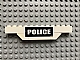 invID: 323591626 P-No: BA164pb01  Name: Stickered Assembly 12 x 1 x 2 with White 'POLICE' on Black Background Pattern (Sticker) - Set 7245 - 1 Brick 1 x 12, 1 Brick 1 x 4, 2 Slope, Inverted 45 2 x 1