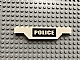invID: 323591660 P-No: BA164pb01  Name: Stickered Assembly 12 x 1 x 2 with White 'POLICE' on Black Background Pattern (Sticker) - Set 7245 - 1 Brick 1 x 12, 1 Brick 1 x 4, 2 Slope, Inverted 45 2 x 1