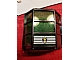 invID: 323623857 P-No: 30185c05pb01  Name: Window Bay 3 x 8 x 6 with Trans-Green Glass and Police Shield Logo Pattern