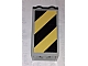 invID: 325685345 P-No: 30145pb006L  Name: Brick 2 x 2 x 3 with Black and Yellow Danger Stripes Pattern Left (Sticker) - Set 4514