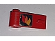 invID: 326487530 P-No: 3822pb013  Name: Door 1 x 3 x 1 Left with Classic Fire Logo Pattern (Sticker) - Sets 640-2 / 6690