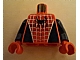 invID: 324621869 P-No: 973pb0325c01  Name: Torso Spider-Man Costume 3 Dark Blue Pattern / Dark Blue Arms / Red Hands