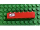 invID: 327153716 P-No: 3009pb071L  Name: Brick 1 x 6 with 'Paris - Roma' Left Pattern (Sticker) - Set 7740