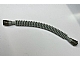 invID: 327987758 P-No: x131c  Name: Hose, Flexible 12L with Tabbed Dark Bluish Gray Ends