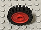 invID: 328239334 P-No: 56902c02  Name: Wheel 18mm D. x 8mm with Fake Bolts and Shallow Spokes with Black Tire 24mm D. x 8mm Offset Tread - Interior Ridges (56902 / 3483)