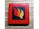 invID: 330184603 P-No: 3068p57  Name: Tile 2 x 2 with Classic Fire Logo Small Pattern