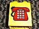 invID: 22836802 P-No: 4066pb100  Name: Duplo, Brick 1 x 2 x 2 with Red Telephone with Yellow Buttons Pattern