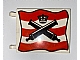 invID: 330645420 P-No: 2525px1  Name: Flag 6 x 4 with Crossed Cannons over Red Stripes Pattern