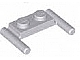 invID: 330704396 P-No: 3839  Name: Plate, Modified 1 x 2 with Bar Handles (Undetermined Type)