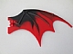 invID: 331326458 P-No: 51342pb07  Name: Dragon Wing 19 x 11 with Marbled Red Trailing Edge Pattern
