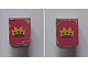 invID: 333237904 P-No: 3840pb02  Name: Minifigure Vest with Crown on Purple Background Pattern (Stickers)  - Sets 375 / 6075