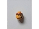 invID: 334113420 P-No: 3626bpx25  Name: Minifigure, Head Male Brown Bangs and Headset Pattern - Blocked Open Stud