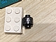 invID: 334408901 P-No: 3626bp63  Name: Minifigure, Head Alien with Robot Silver Pattern - Blocked Open Stud