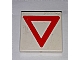 invID: 336321418 P-No: 3068p06  Name: Tile 2 x 2 with Red Warning Triangle Pattern