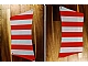 invID: 336914996 P-No: sailbb05  Name: Cloth Sail 30 x 15 Bottom with Red Thick Stripes Pattern