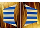 invID: 336917237 P-No: sailbb22  Name: Cloth Sail 27 x 17 Top with Blue Thick Stripes Pattern